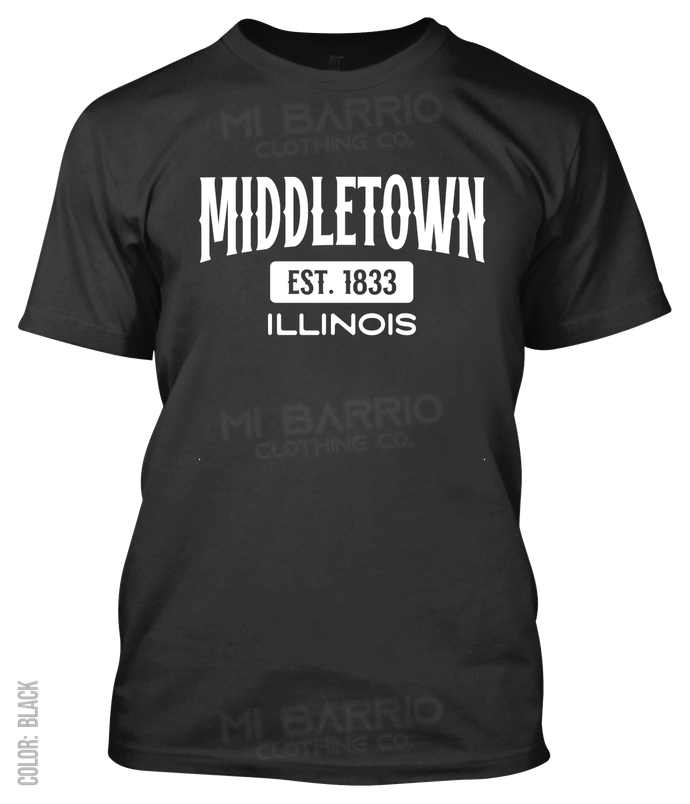 Middletown, Illinois Athletic T-Shirt