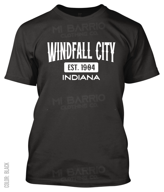 Windfall City, Indiana Athletic T-Shirt