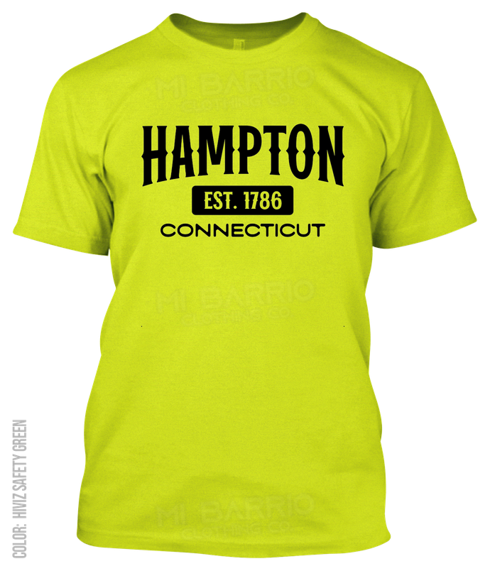 Hampton, Connecticut Athletic T-Shirt