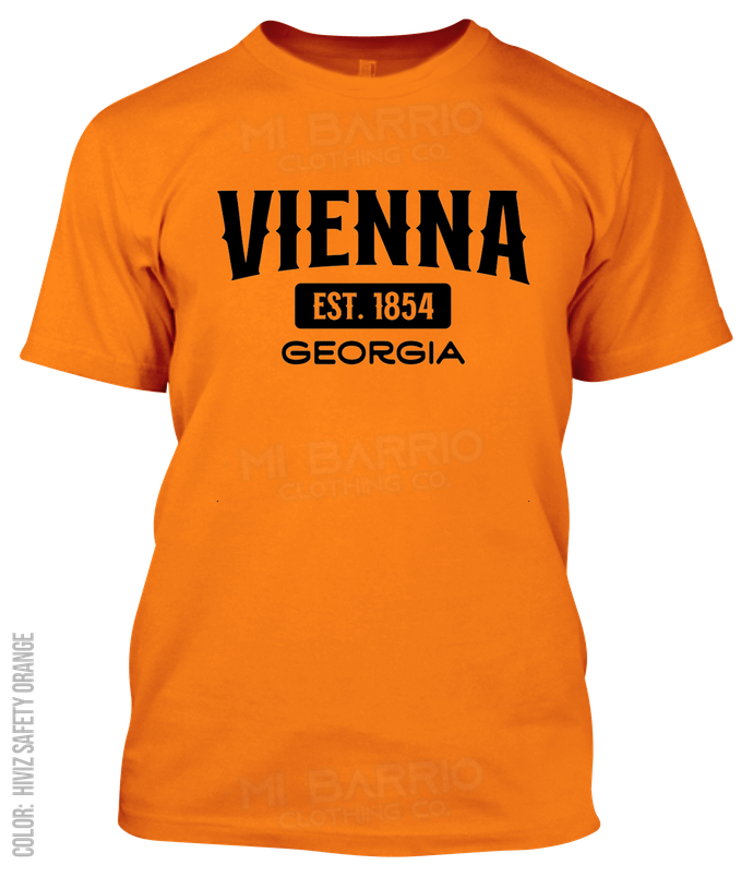 Vienna, Georgia Athletic T-Shirt