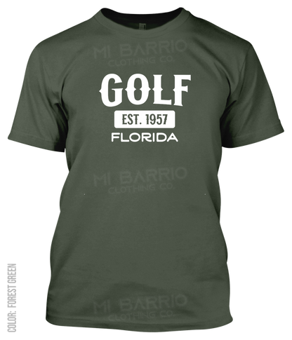 Golf, Florida Athletic T-Shirt