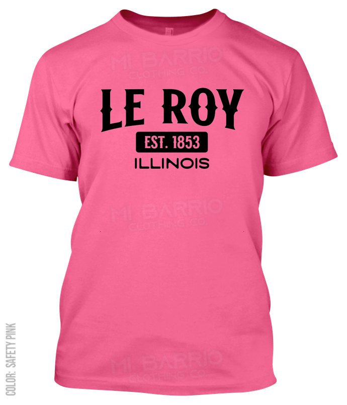 Le Roy, Illinois Athletic T-Shirt