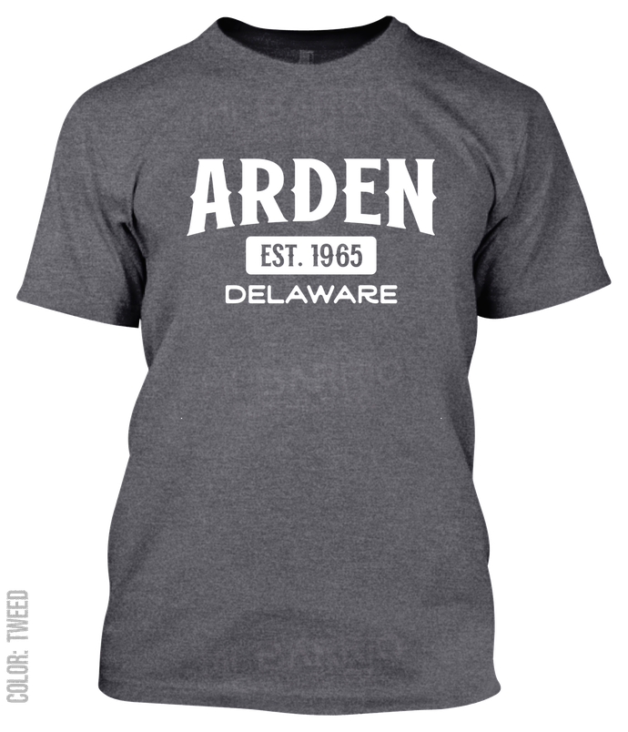 Arden, Delaware Athletic T-Shirt