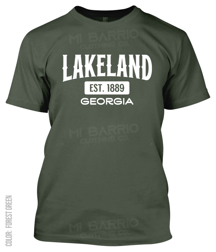 Lakeland, Georgia Athletic T-Shirt
