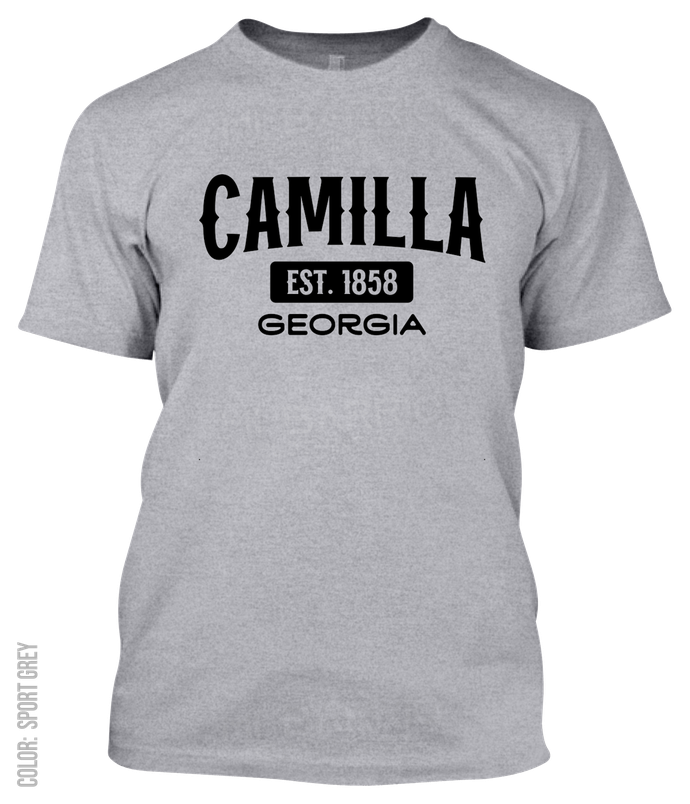 Camilla, Georgia Athletic T-Shirt