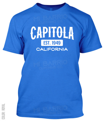 Capitola, California Athletic T-Shirt