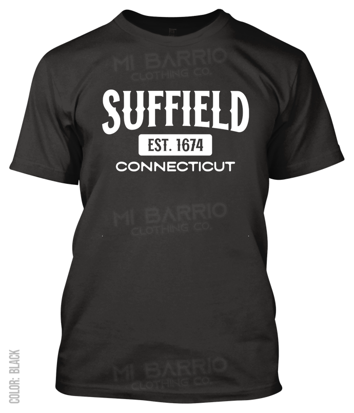 Suffield, Connecticut Athletic T-Shirt
