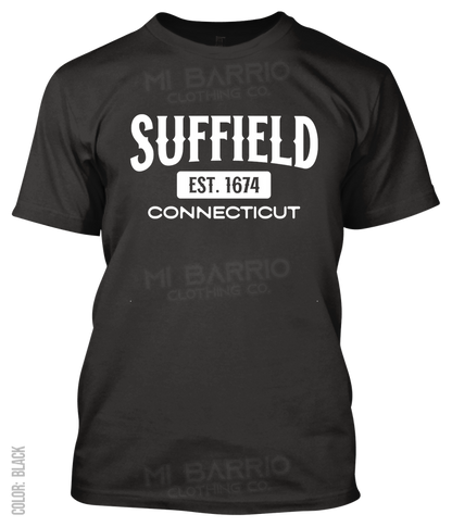 Suffield, Connecticut Athletic T-Shirt