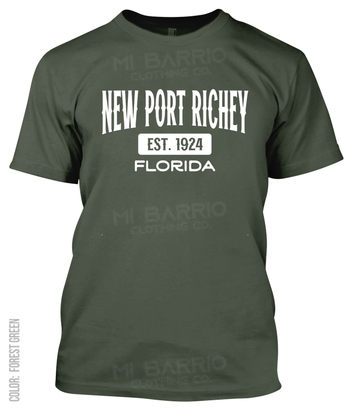 New Port Richey, Florida Athletic T-Shirt