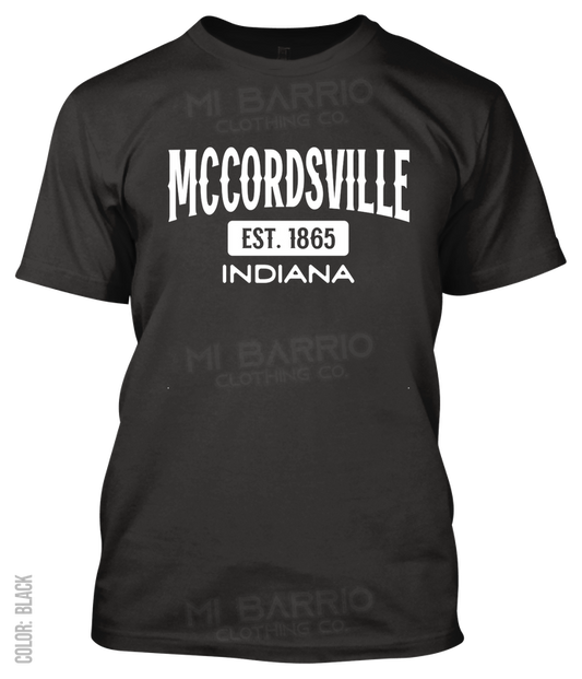 Mccordsville, Indiana Athletic T-Shirt