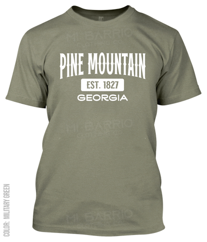Pine Mountain, Georgia Athletic T-Shirt