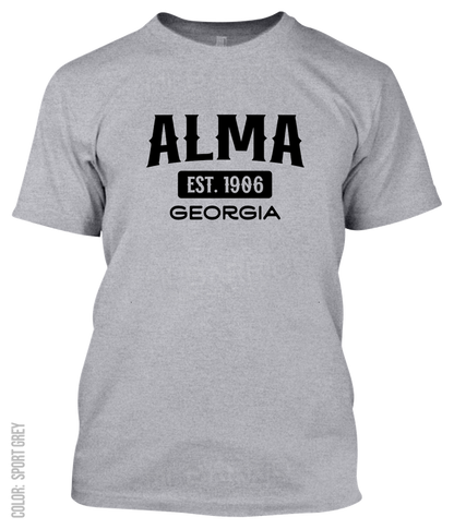 Alma, Georgia Athletic T-Shirt
