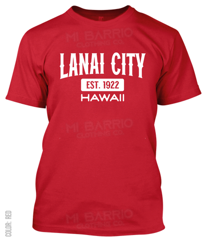 Lanai City, Hawaii Athletic T-Shirt