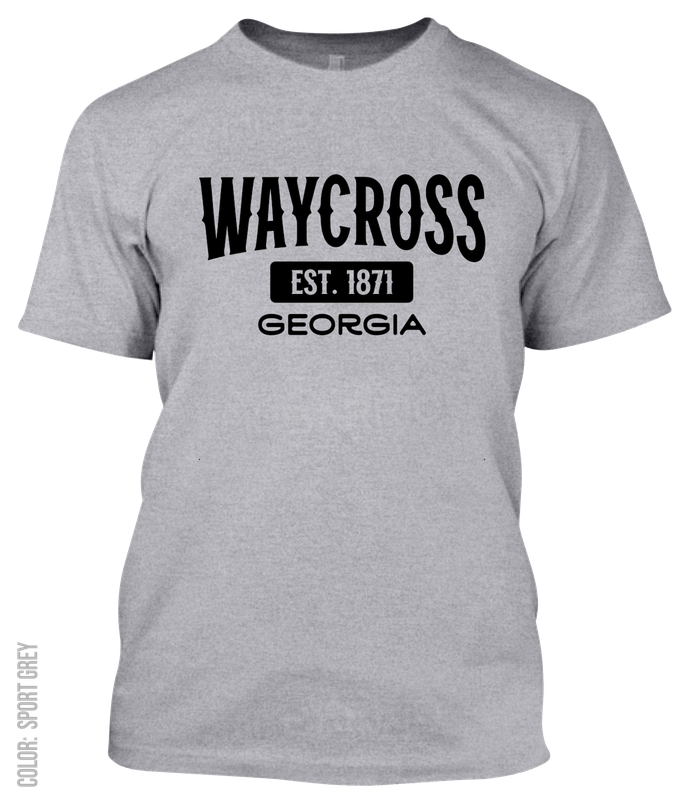 Waycross, Georgia Athletic T-Shirt