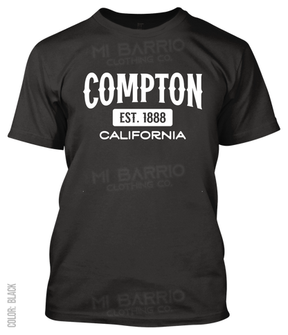 Compton, California Athletic T-Shirt