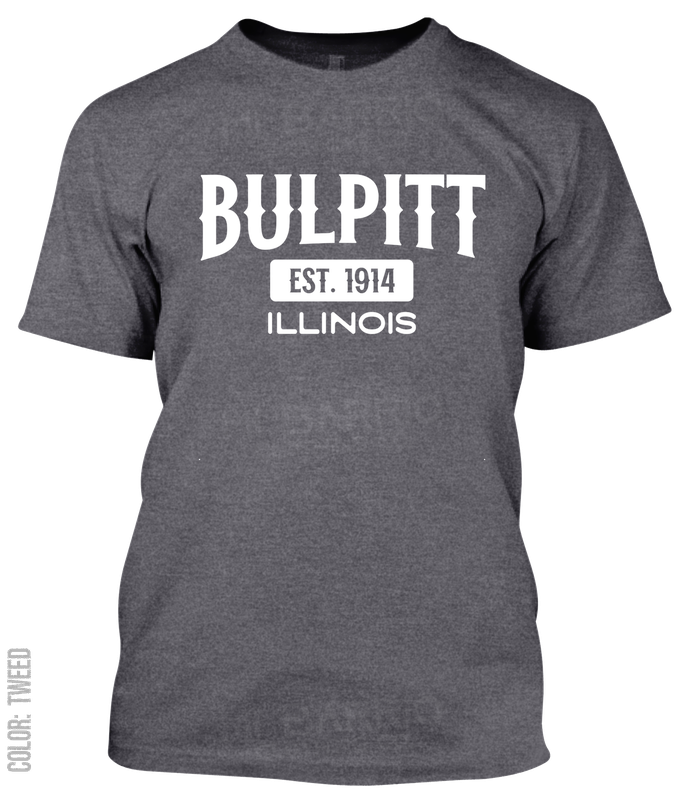 Bulpitt, Illinois Athletic T-Shirt