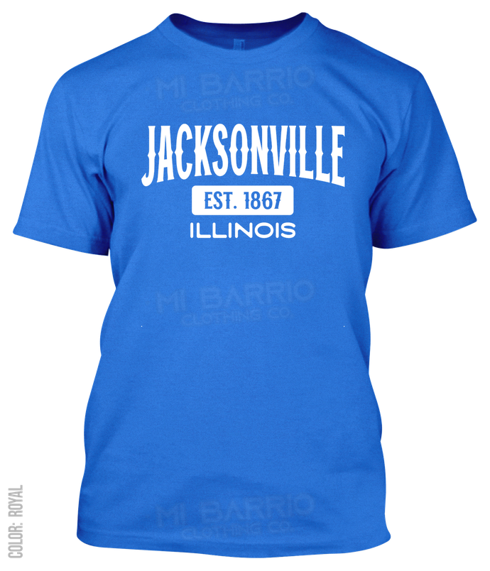 Jacksonville, Illinois Athletic T-Shirt