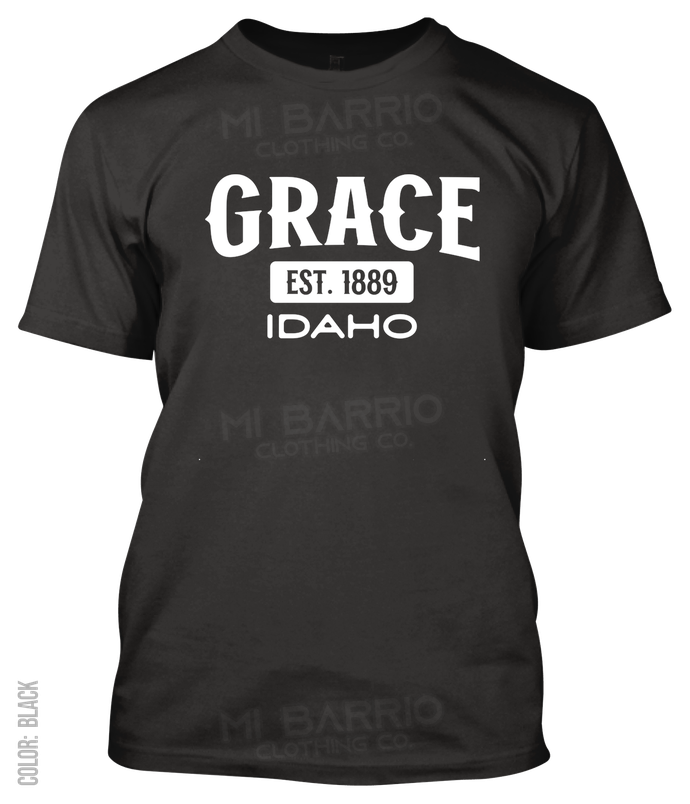 Grace, Idaho Athletic T-Shirt