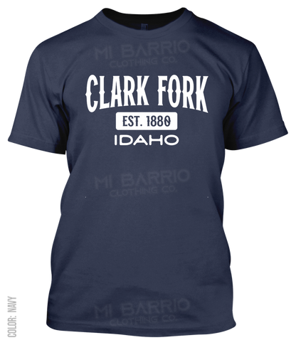 Clark Fork, Idaho Athletic T-Shirt