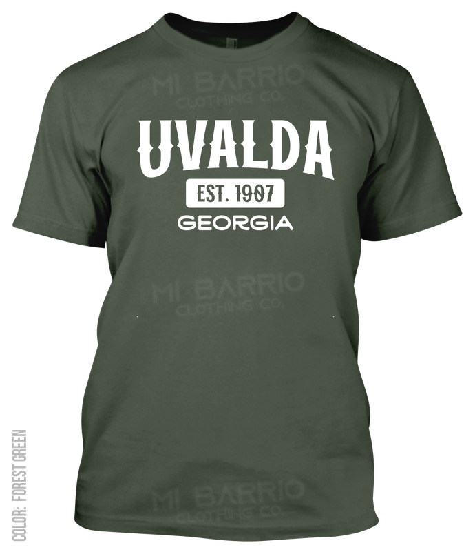 Uvalda, Georgia Athletic T-Shirt