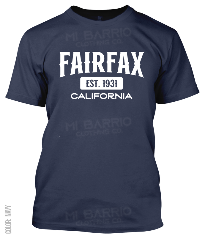 Fairfax, California Athletic T-Shirt