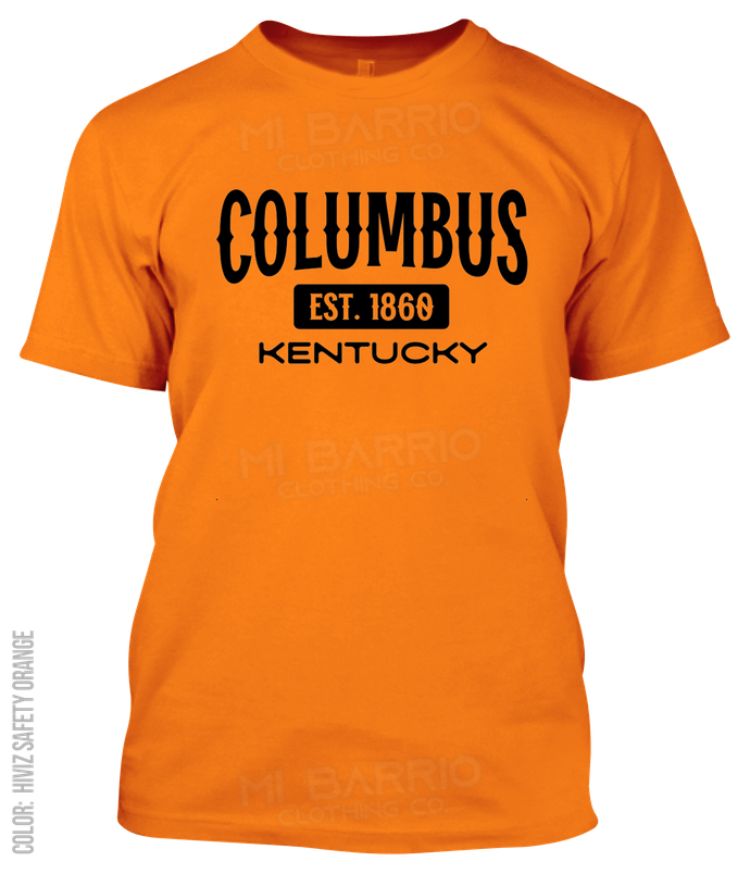 Columbus, Kentucky Athletic T-Shirt
