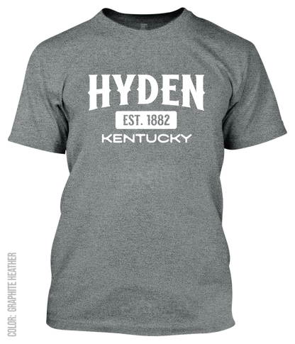 Hyden, Kentucky Athletic T-Shirt
