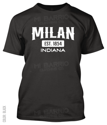 Milan, Indiana Athletic T-Shirt