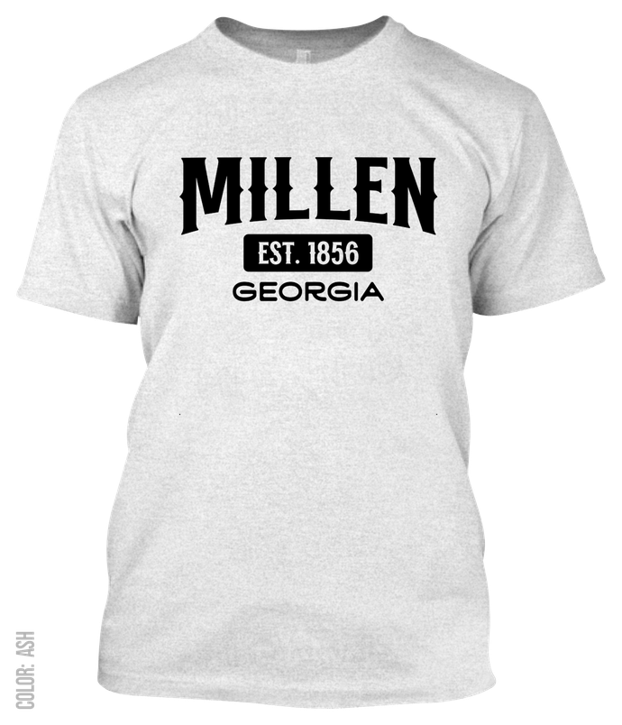 Millen, Georgia Athletic T-Shirt