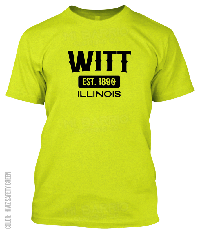Witt, Illinois Athletic T-Shirt