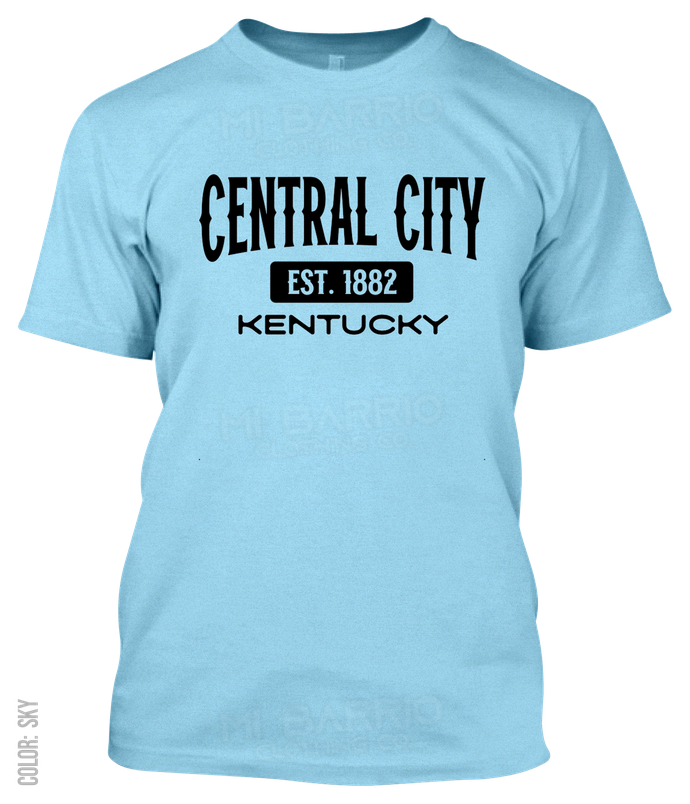 Central City, Kentucky Athletic T-Shirt
