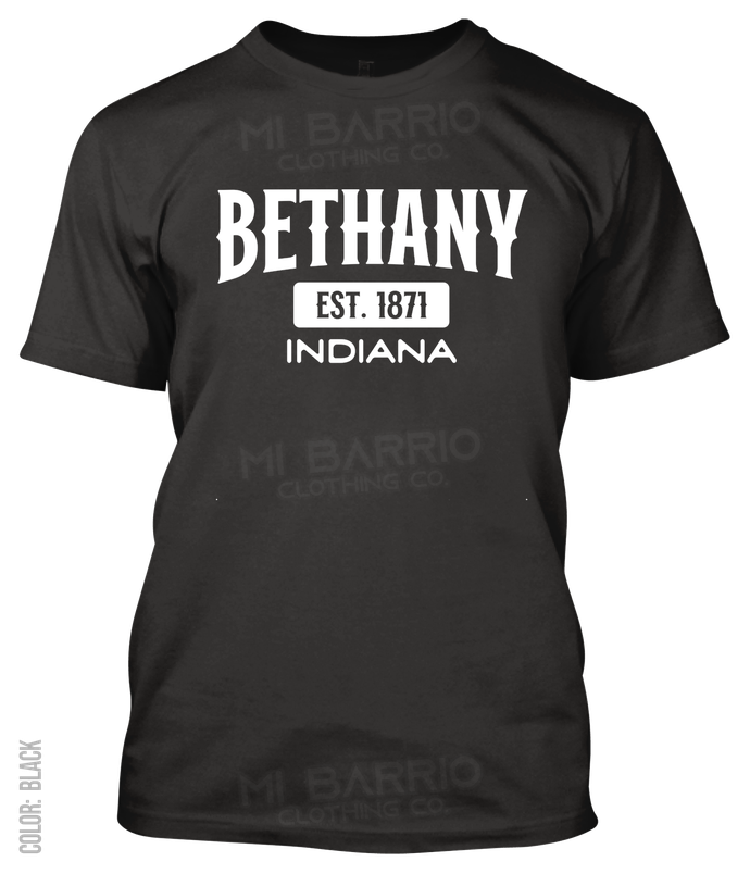 Bethany, Indiana Athletic T-Shirt