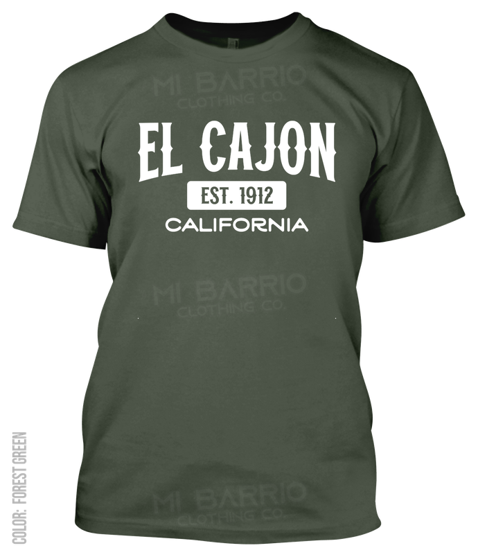 El Cajon, California Athletic T-Shirt