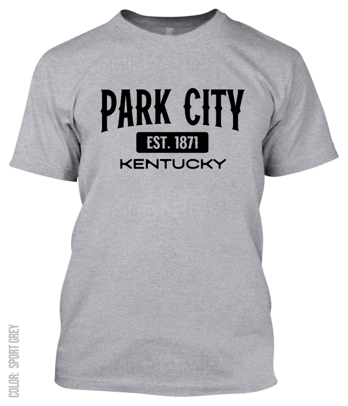 Park City, Kentucky Athletic T-Shirt