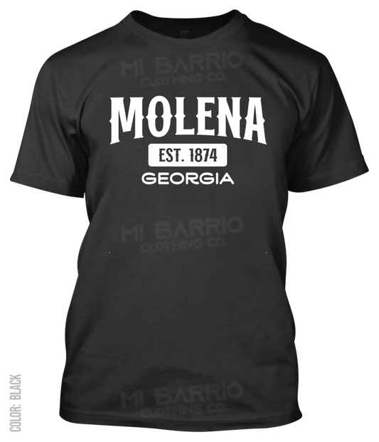 Molena, Georgia Athletic T-Shirt