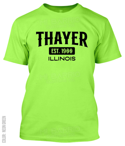 Thayer, Illinois Athletic T-Shirt
