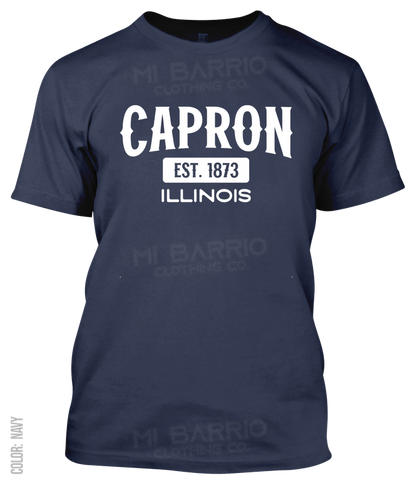 Capron, Illinois Athletic T-Shirt