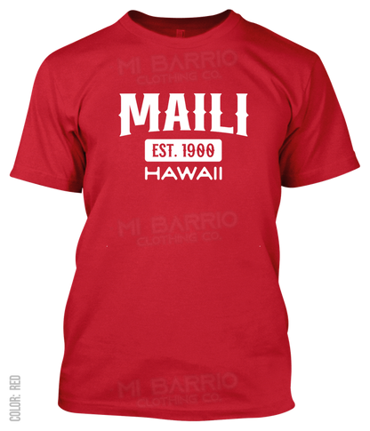 Maili, Hawaii Athletic T-Shirt