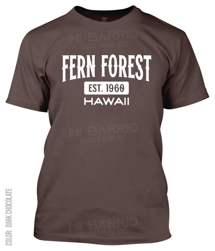 Fern Forest, Hawaii Athletic T-Shirt