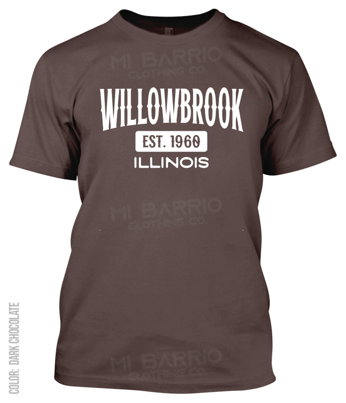 Willowbrook, Illinois Athletic T-Shirt