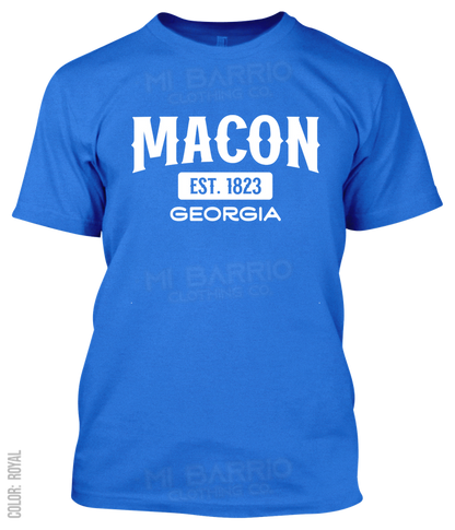 Macon, Georgia Athletic T-Shirt