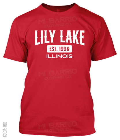Lily Lake, Illinois Athletic T-Shirt
