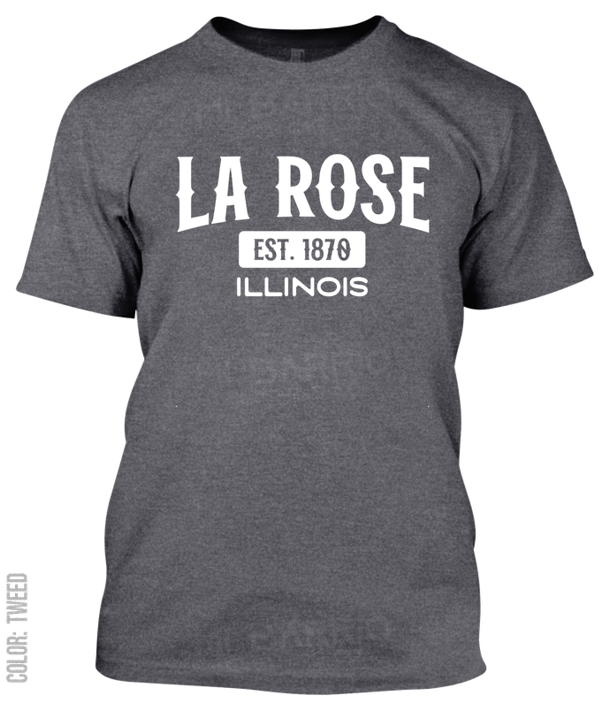 La Rose, Illinois Athletic T-Shirt