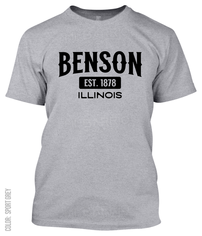 Benson, Illinois Athletic T-Shirt