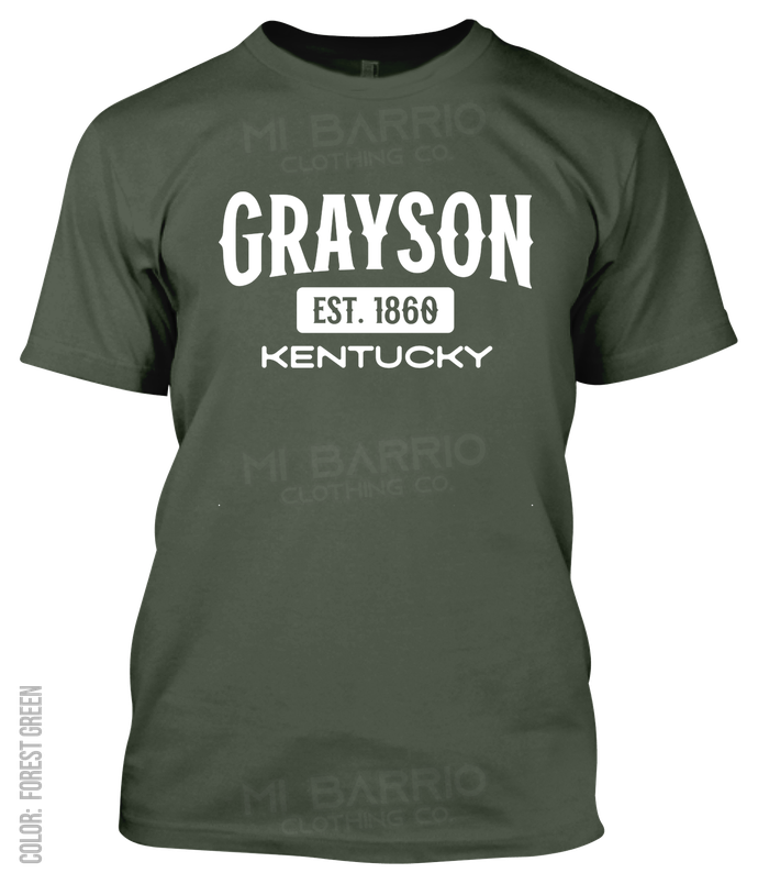 Grayson, Kentucky Athletic T-Shirt