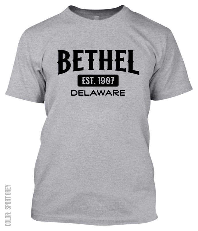 Bethel, Delaware Athletic T-Shirt