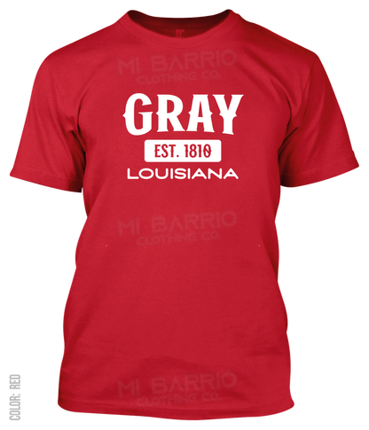 Gray, Louisiana Athletic T-Shirt