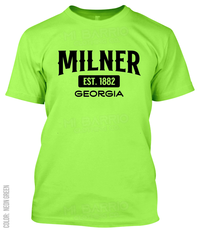 Milner, Georgia Athletic T-Shirt