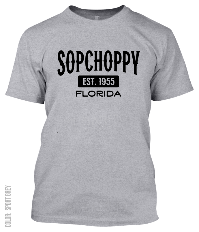 Sopchoppy, Florida Athletic T-Shirt