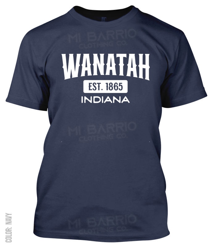 Wanatah, Indiana Athletic T-Shirt